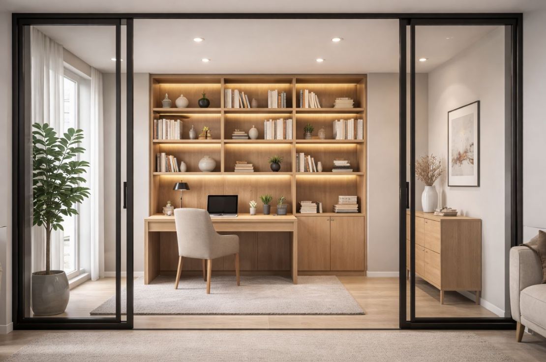 半開放式書房規劃重點：機能與空間感的雙重提升